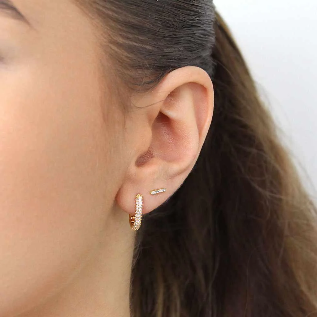 Tilly crystal bar studs - Image 5
