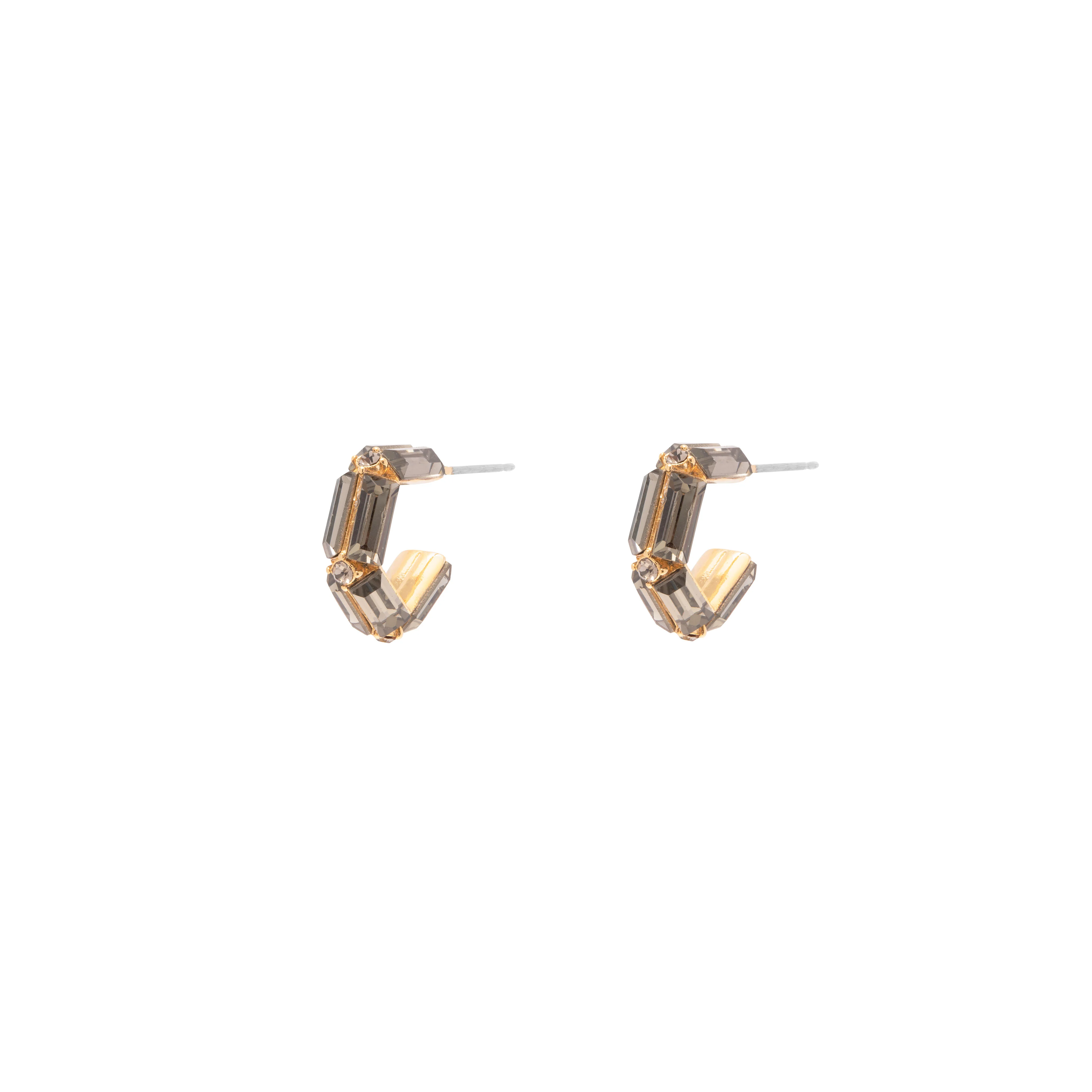 Treva crystal hoops - Image 4