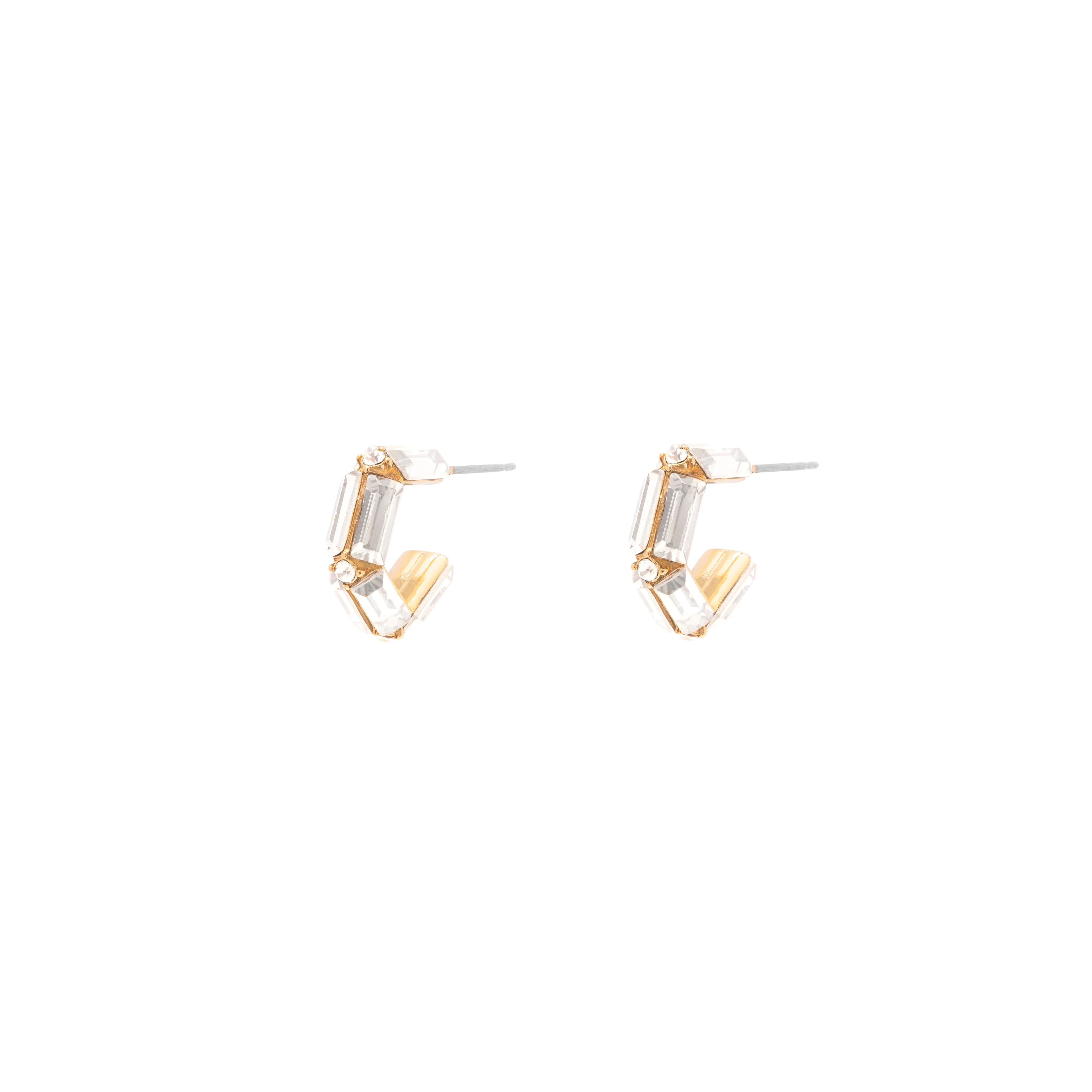 Treva crystal hoops - Image 5