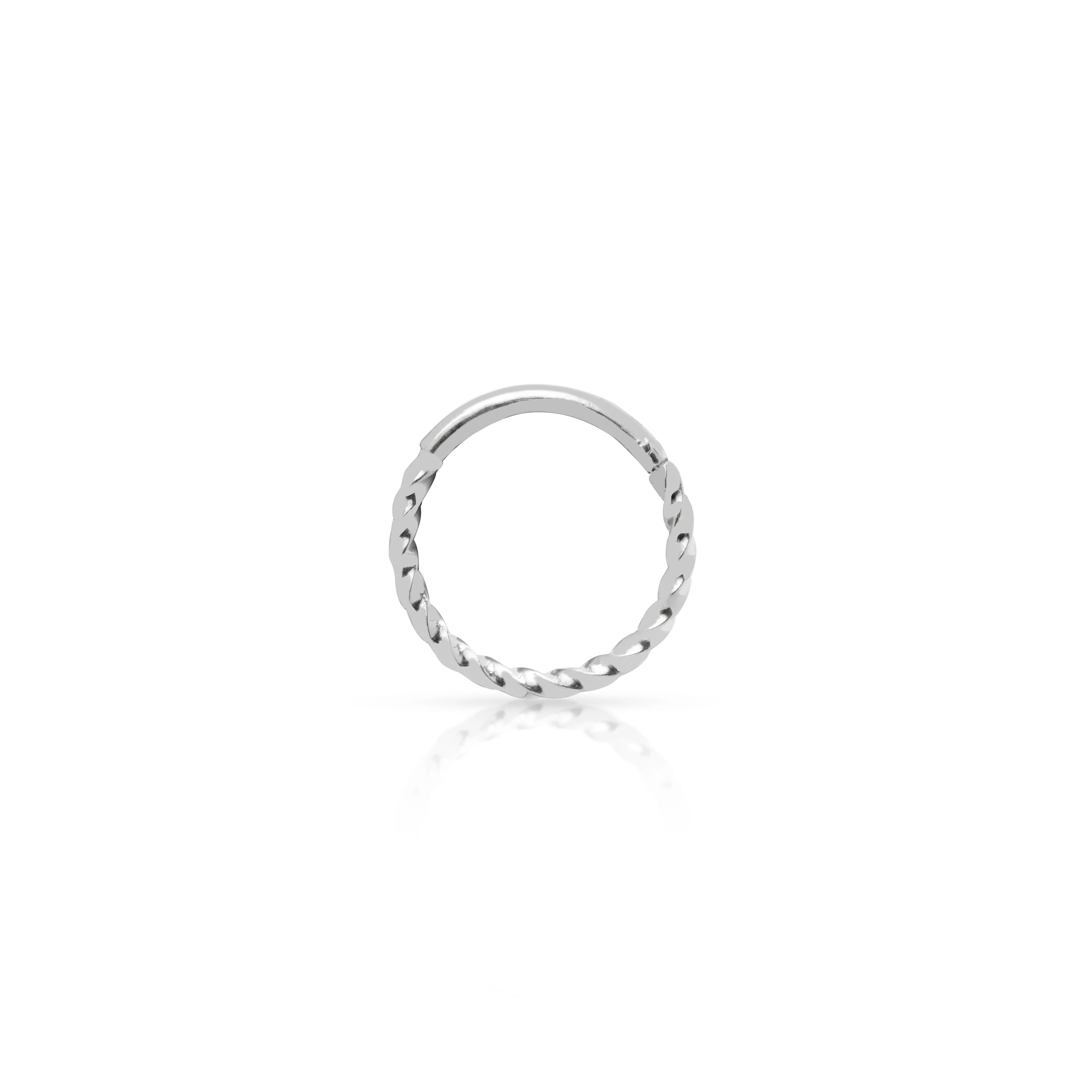 Twisted hoop earring - Image 2
