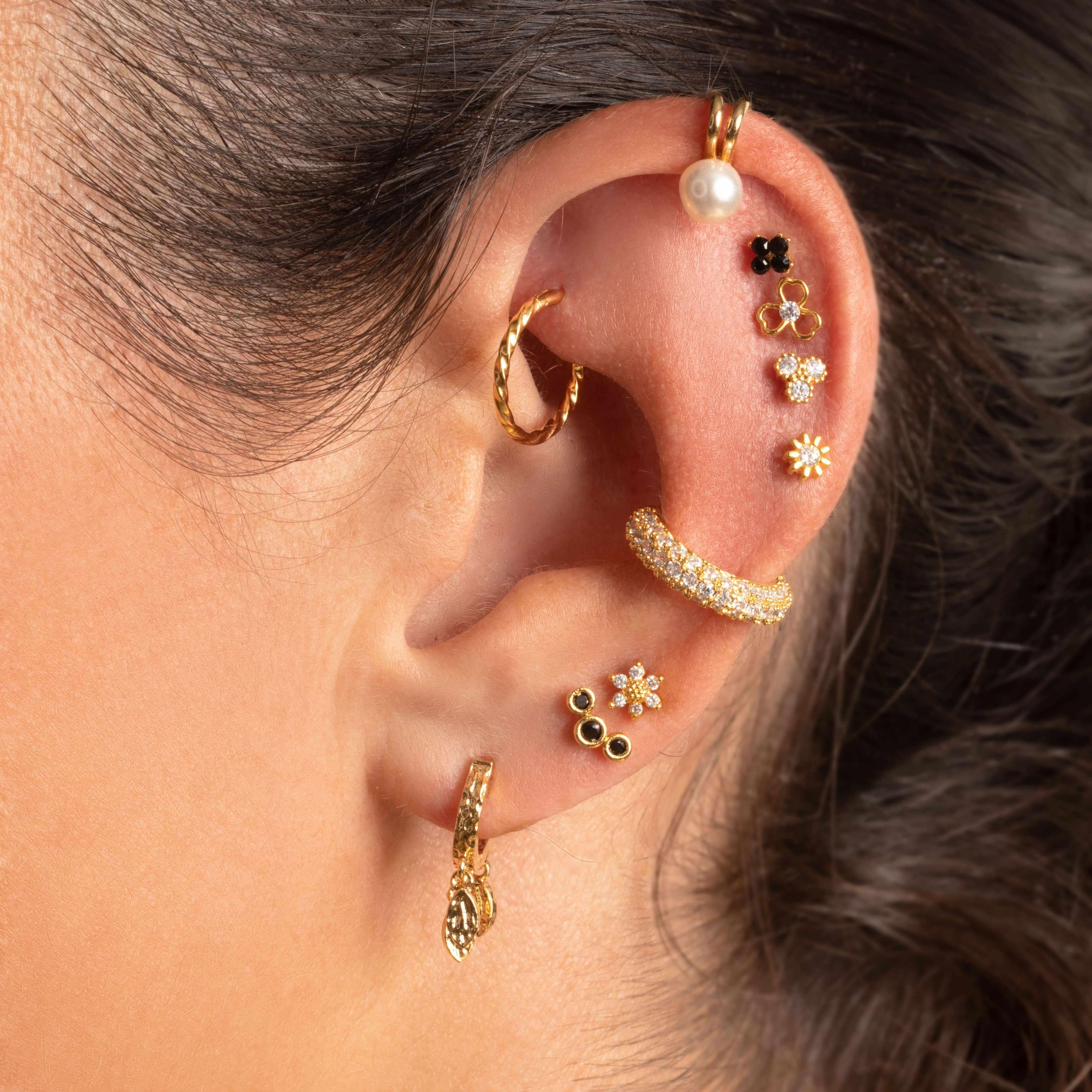 Twisted hoop earring - Image 3